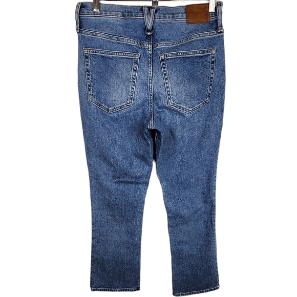 J. Crew 10" Demi Boot Crop Jeans High Rise Stretch Flora Wash 28 - Picture 5 of 9